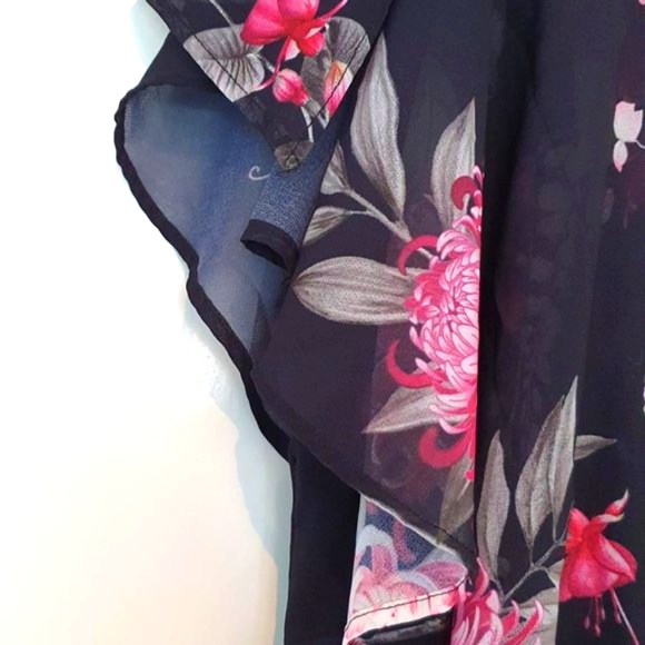 COPY - City Chic Floral Dress - Picture 4 of 12